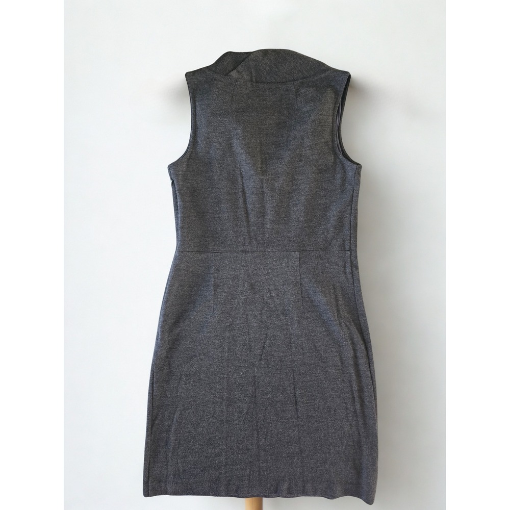 Ann Taylor Dark Grey Career Sheath Dress